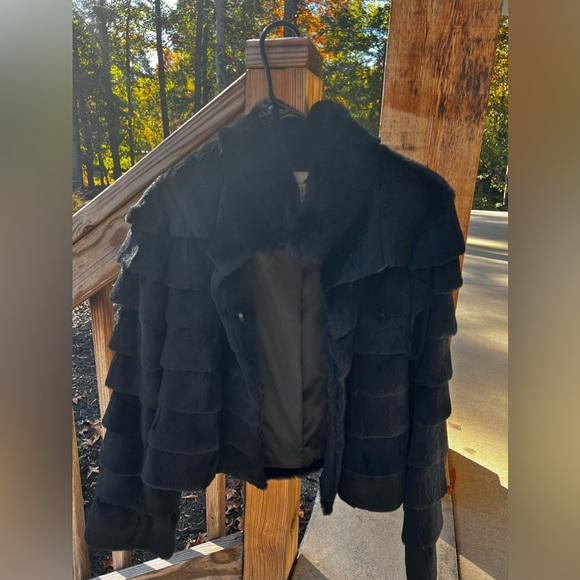 Real Rabbit fur sheared fur jacket - Picture 2 of 5